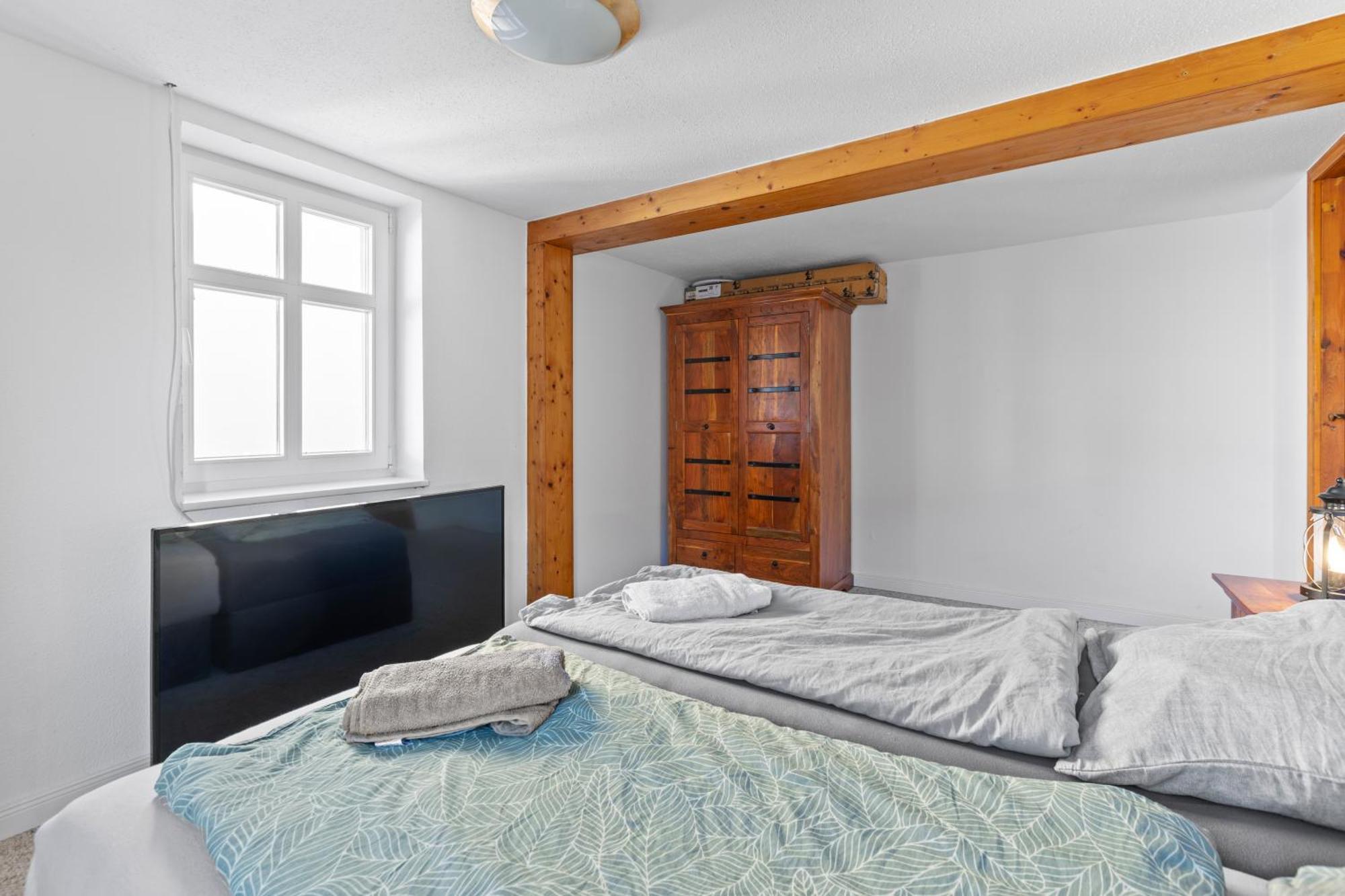 Sabina Monteurwohnung I 75 Zoll Tv I Kueche I Bad I Backofen I Trebbin Exterior foto